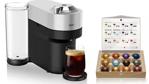 Nespresso Vertuo Pop+ Deluxe Coffee & Espresso Maker with Voucher Deal