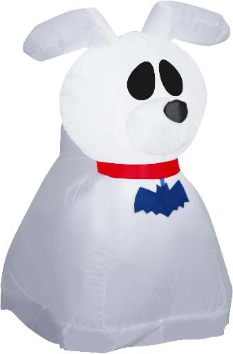 3' Halloween Airblown Yard Inflatable Ghost Dog