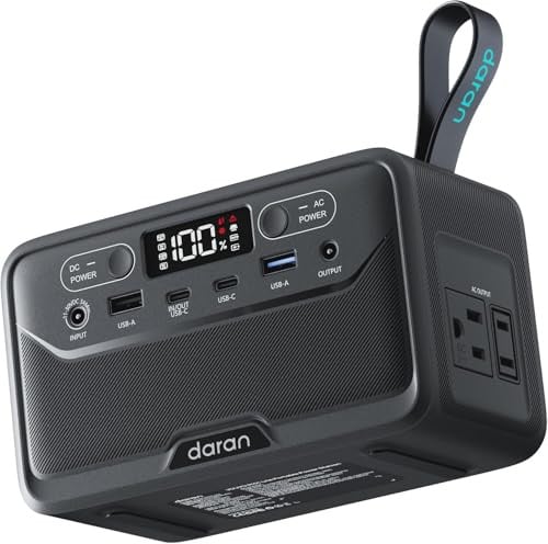 DaranEner R101 Lite 89.6Wh LiFePO4 Portable Power Station w/ 100W AC Outlet & USB-C PD Deal
