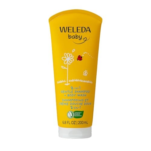 Weleda Baby Calendula 2-in-1 Gentle Shampoo and Body Wash 6.8 Fluid Ounce Deal