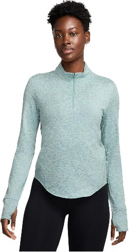 Nike Women's Swift Dri-Fit Ultraviolet 1/4-Zip Running Top