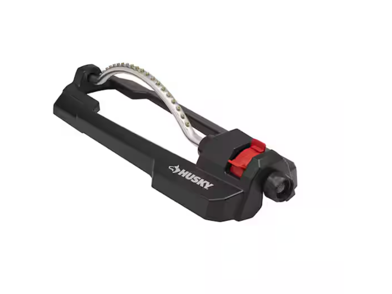 Husky 4000 sq. ft. Poly Base Oscillating Sprinkler 2-Pack