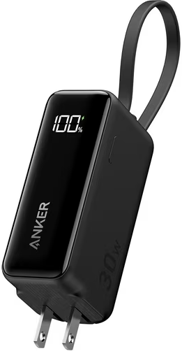 Anker 30W 5,000mAh Fusion Power Bank with Built-in USB-C Cable Deal