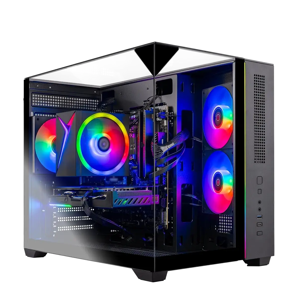 Skytech Crystal Gaming Desktop: Intel Ultra 5 225F, Intel Arc B580 (12GB), 32GB DDR5, 1TB SSD Deal