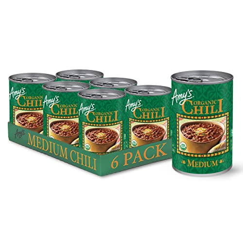 Amy's Medium Chili 6-Pack 14.7-Oz
