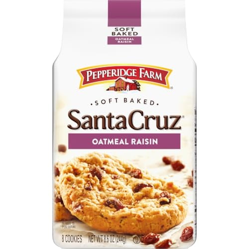 PEPPERIDGE FARM Soft Baked Oatmeal Raisin Cookies 8.6 oz. Bag