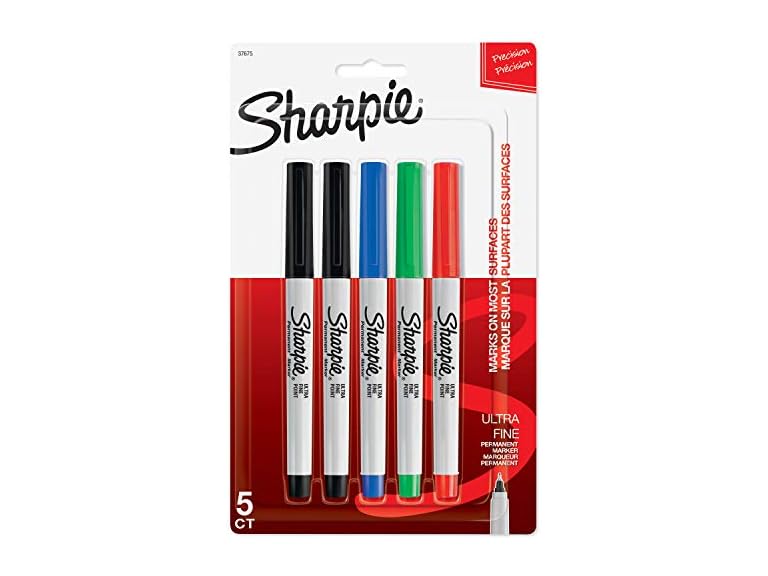 Sharpie Permanent Markers Ultra Fine Point Assorted Colors 30 Count Deal