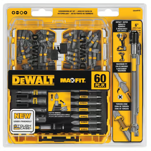 DeWALT Maxfit 60-Piece Screwdriver Steel Bit Set Deal