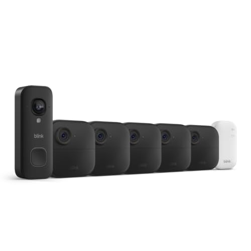 Blink Outdoor 4 and Wired Doorbell 2K+ 5 Cameras Deal
