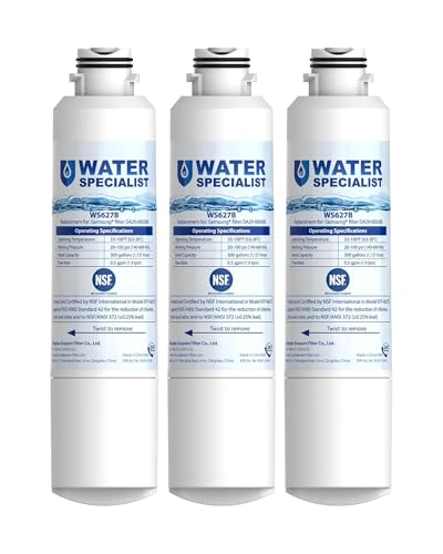 Waterspecialist WS627B Refrigerator Water Filter 3-Pack