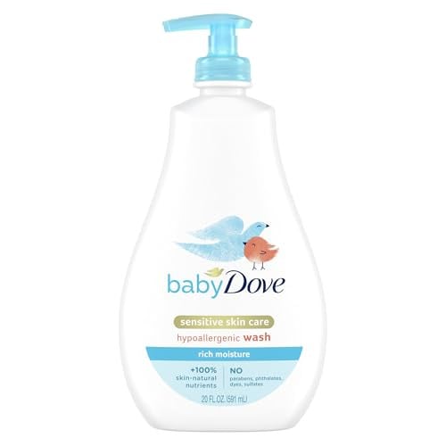 Baby Dove Sensitive Skin Care Baby Wash 3 x 20-Oz Deal