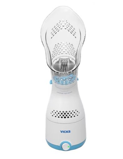Vicks Personal Sinus Steam Inhaler w/ Soft Face Mask Humidifier