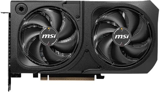 MSI NVIDIA GeForce RTX 5060 Ti Shadow 2X Plus Overclocked Dual Fan 8GB GDDR7 PCIe 5.0 Graphics Card