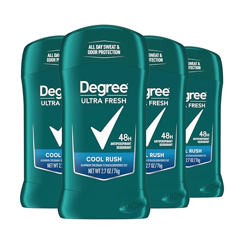 Degree Men Ultra Fresh Antiperspirant Stick, Cool Rush (4 Pack, 2.7 oz) Deal