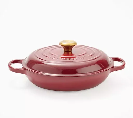 Le Creuset 2.75-Qt Cast Iron Signature Braiser w/ Cast Iron Lid Deal