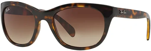 Ray-Ban Women's Sunglasses (Tortoise Light/Brown Gradient, 56mm)