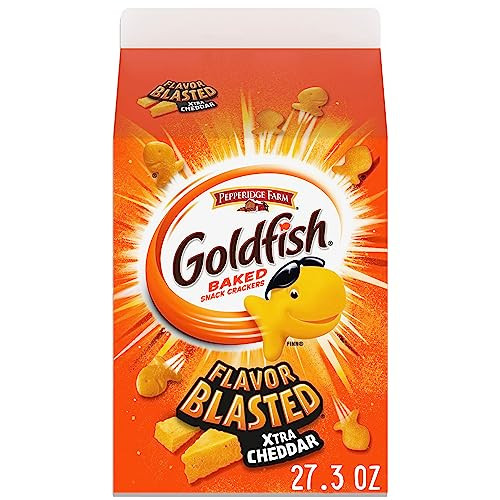 Goldfish Flavor Blasted Cheddar Crackers