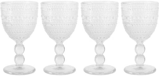 Halo 10.15oz Clear Goblets Set of 4 Deal