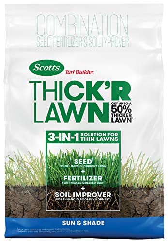 Scotts Turf Builder Thick'R Lawn Sun and Shade, 12 lbs Deal