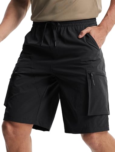 Libin Men's Cargo Hiking Shorts with UPF 50+ Deal