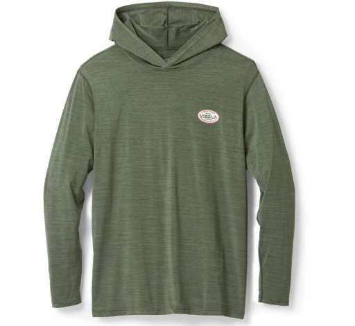 VISSLA Men's Twisted Long-Sleeve Hoodie