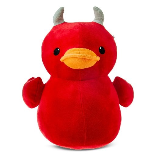 13.5" Duck Devil Quackerz Large Halloween Plush Toy