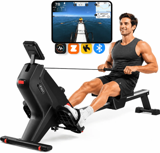 MERACH Foldable Magnetic Rowing Machine Deal