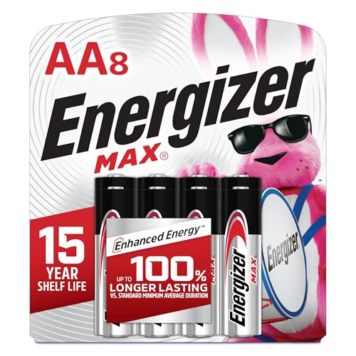 Energizer MAX AA Batteries 8-Count