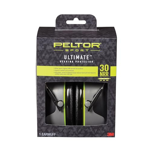 3M Peltor Sport Ultimate Hearing Protector w/ 30 dB Noise Reduction Rating