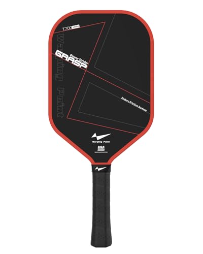 Warping Point Pickleball Paddle T700 Raw Carbon Fiber with Endura Friction Surface Deal