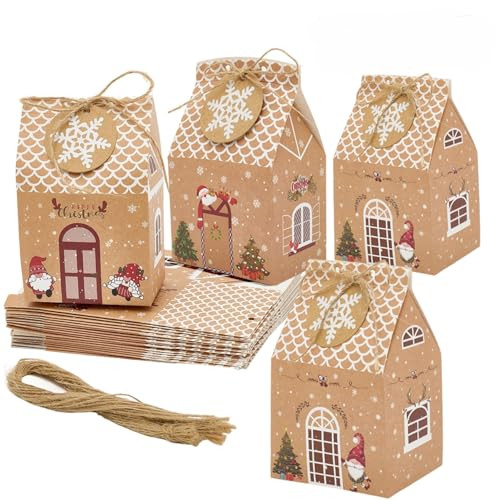 24 Pcs Christmas Gift Boxes