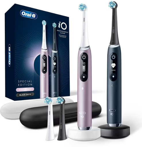 Oral-B iO Series 7 Professional Clean Electric Toothbrush 2-Pack