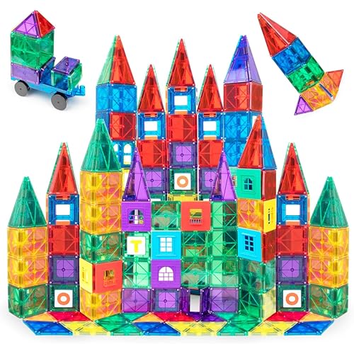 Playmags Magnetic Tiles 100-Piece Set Deal