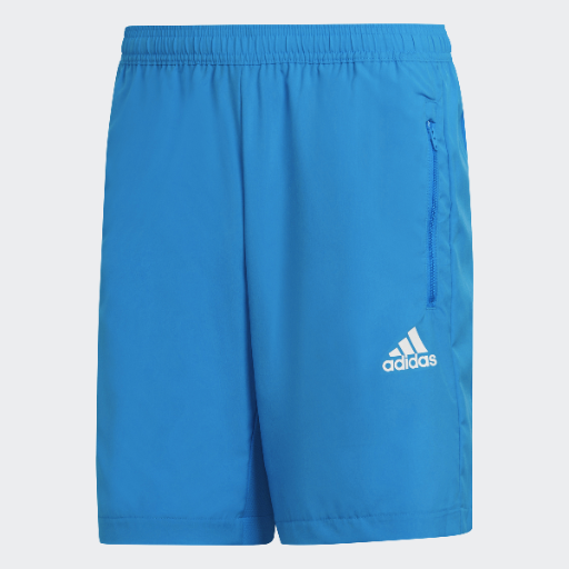 adidas AEROREADY Designed to Move Woven Sport Shorts (Blue Rush)