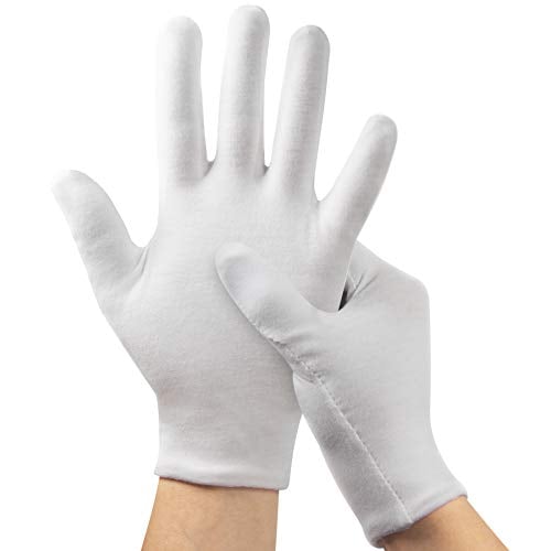 5-Pack Cotton Moisturizing Overnight Gloves