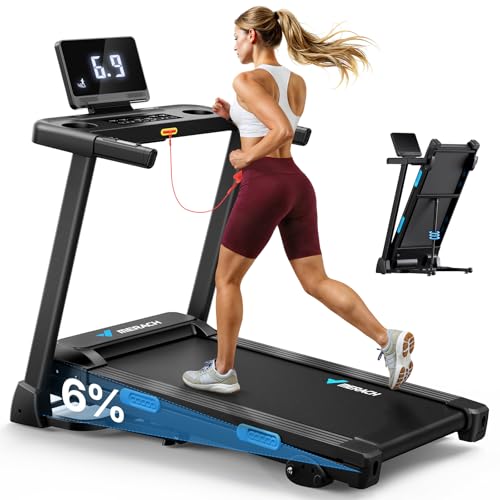 MERACH T12 Foldable Treadmill w/ 2.5HP Motor