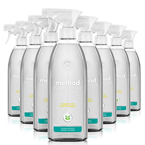 8-Pack 28-Ounce Method Daily Shower Cleaner Spray (Eucalyptus Mint)