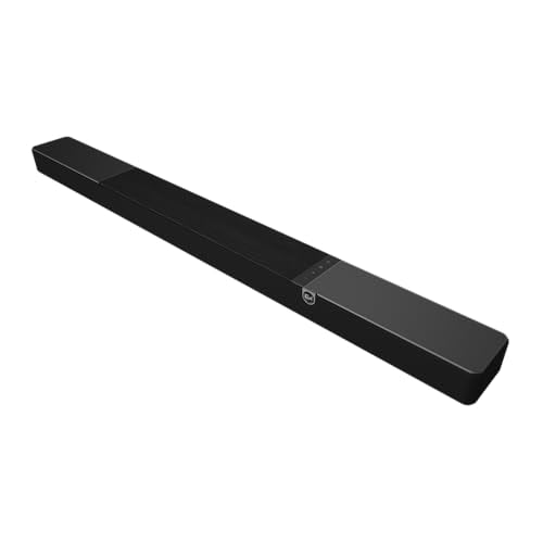 Klipsch Flexus CORE 300 5.1.2 Channel Sound Bar with Dirac Live Room Correction, Dolby Atmos, Custom Tuned Bass and Powered by Onkyo - Black, 54" W