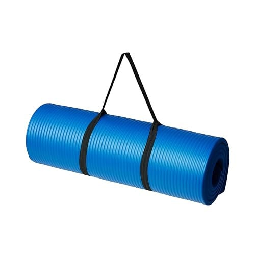 Amazon Basics Extra Thick Exercise Yoga Mat with Carrying Strap Deal