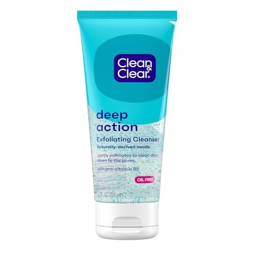 Clean & Clear Deep Action Exfoliating Facial Scrub 7-Oz.