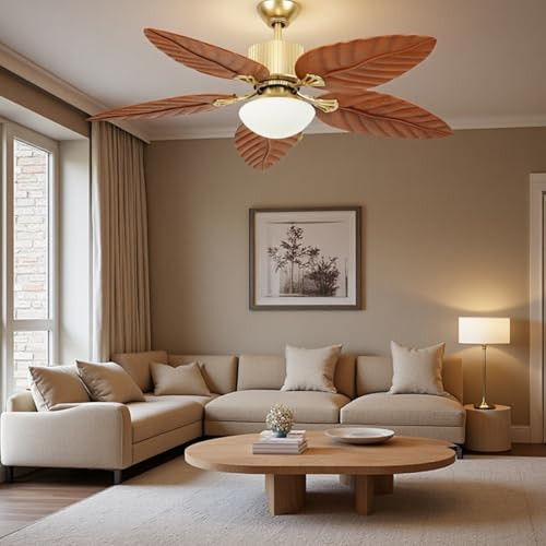YITAHOME Tropical Ceiling Fans w/ Lights