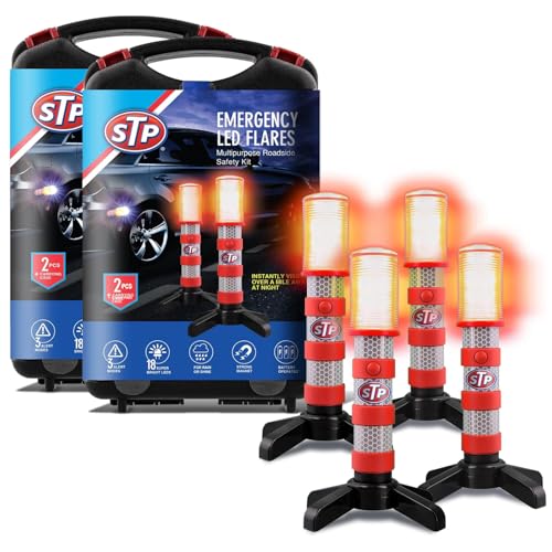XTREME LED Road Flares 4-Pack Emergency Roadside Lights
