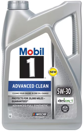 5-Quart Mobil 1 Advanced Clean Full Synthetic Motor Oil Deal