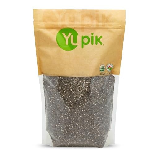 Yupik Organic Black Chia Seeds 2.2-lb Deal