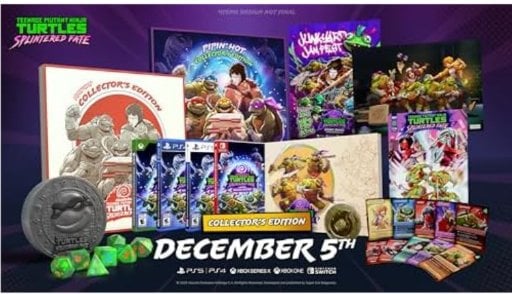 Teenage Mutant Ninja Turtles: Splintered Fate Pipin’ Hot Collector’s Edition (Switch, PS4, XSX) Deal