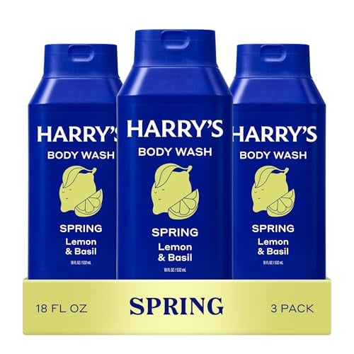 3-Pack 18-Ounce Harry's Men's Body Wash (Spring) Deal
