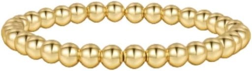 Titanium Steel 18K Gold Plated Single Bracelets