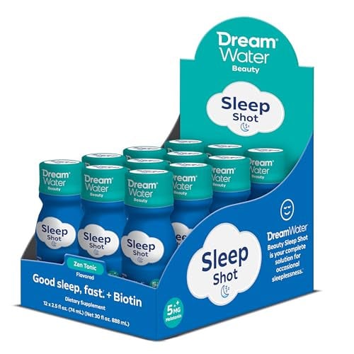 Dream Water Beauty Sleep Aid Drink Supplement Zen Tonic 12-Count Deal