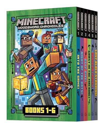 Minecraft Woodsword Chronicles: The Complete Series Books 1-6 Deal