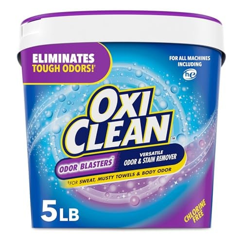 OxiClean Odor Blasters Versatile Odor and Laundry Stain Remover Powder, 5 lb Deal